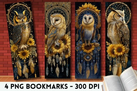 A Boho Fantasy Bookmark for Your Crafts & Graphics Library