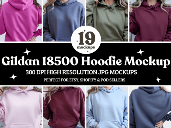A Craft Business Designer's Take on a Hoodie Mockup Bundle