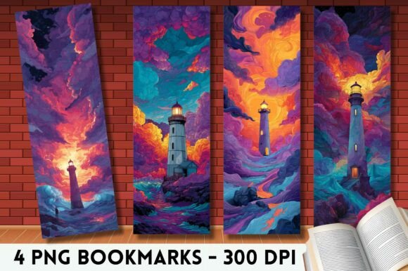 A Crafter's Review of Abstract Lighthouse Graphics for Crafts