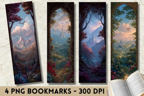 A Designer's Look at the Fantasy Forest Dragon Bookmark