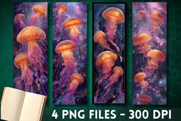 A Designer's Review: Galaxy Jellyfish Graphics for Crafts