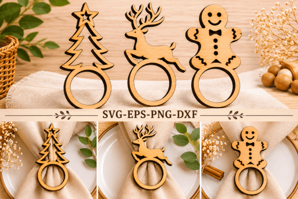 A Versatile Holiday Graphic Asset for Laser Cutting and Winter Ambiance