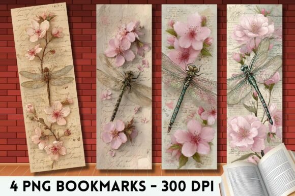 Brand Designer's Take on the Aesthetic Blossom Dragonfly Graphics