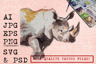 Rhino Watercolor: A Designer's Embroidery Review
